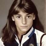 Nadia Comaneci (imagen generada con IA)