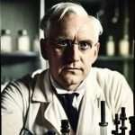 Alexander Fleming (imagen generada con IA)