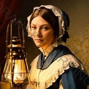 Florence Nightingale (imagen generada con IA)