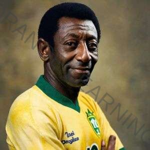 Pelé (imagen generada con IA)